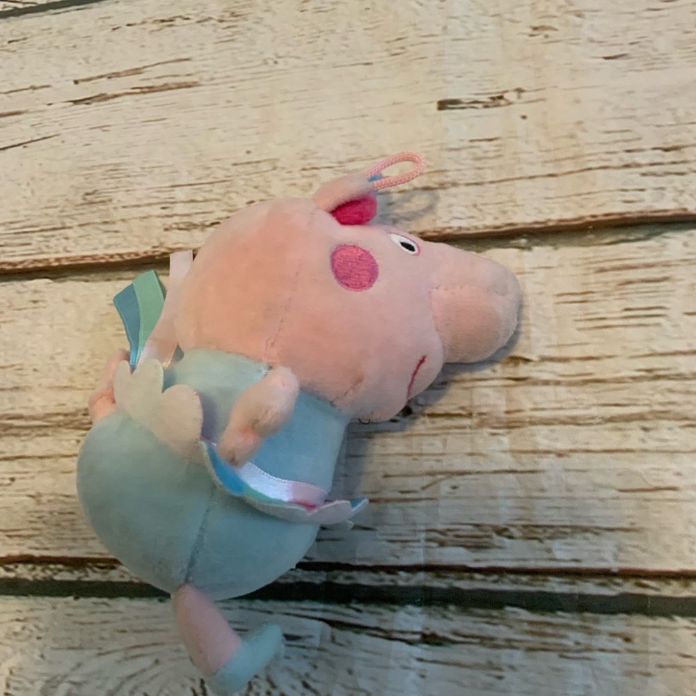 Rare 2003 Peppa Pig in Unicorn Costume Plush – Y2K Kidcore Aesthetic Vintage - Picture 2 of 4